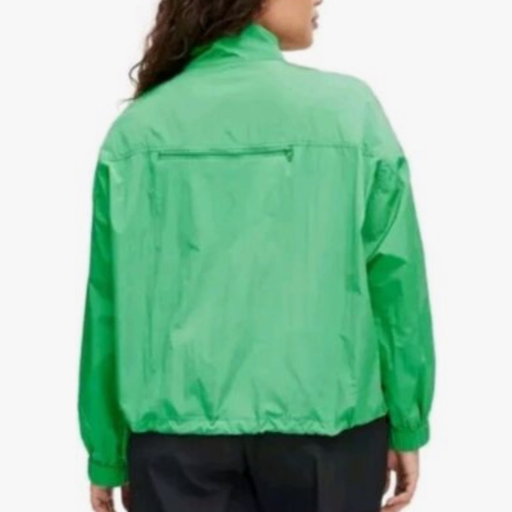 Green Windbreaker Jacket - Picture 4 of 5